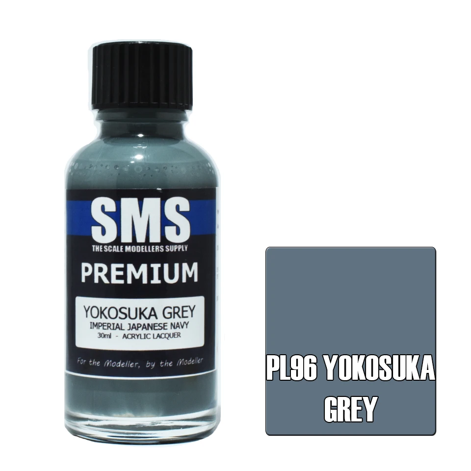 SMS Premium Yokosuka Grey (IJN) Acrylic Lacquer 30ml