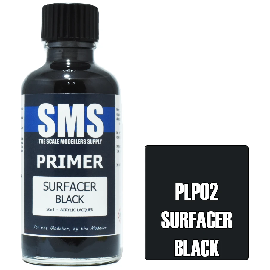 SMS Primer Surfacer Black 50ml