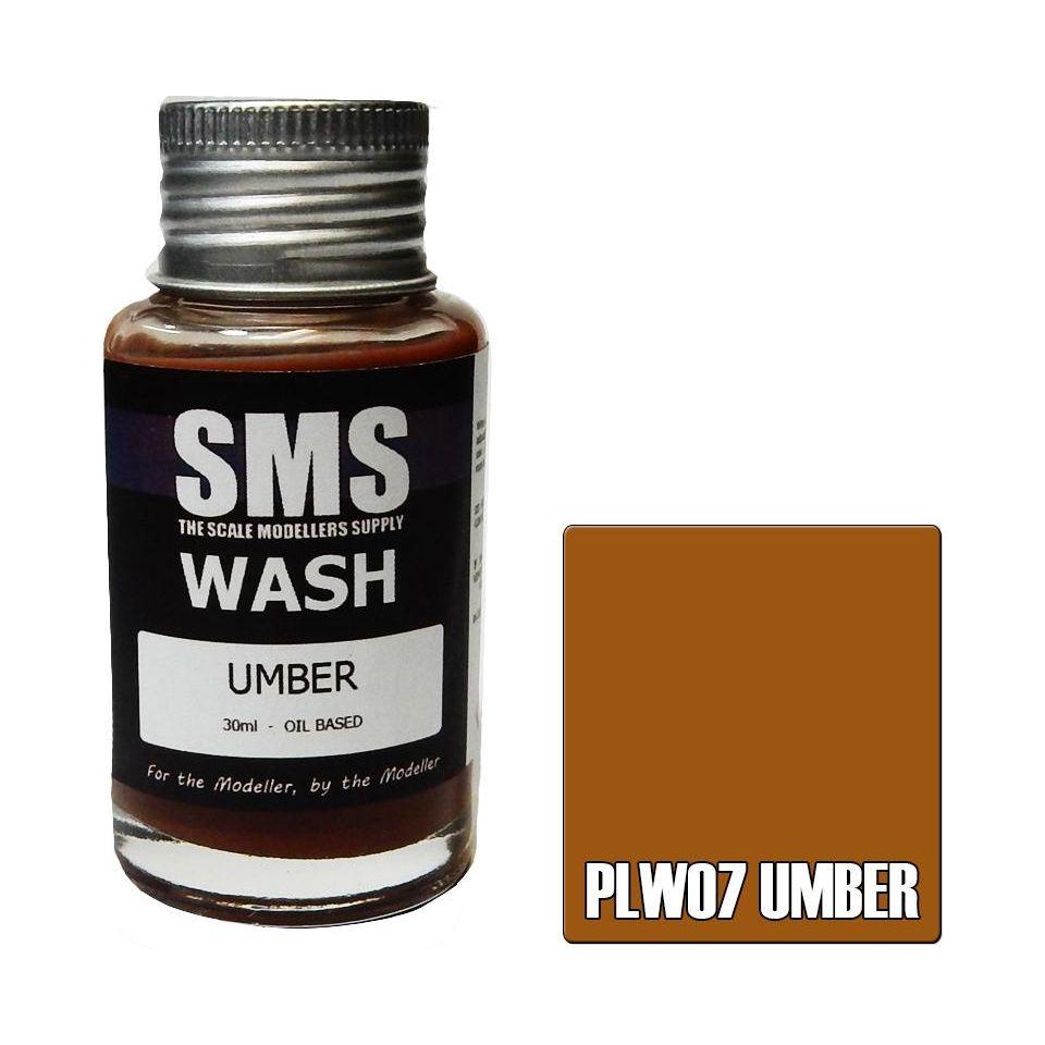 SMS Wash Umber Oil Based 30ml