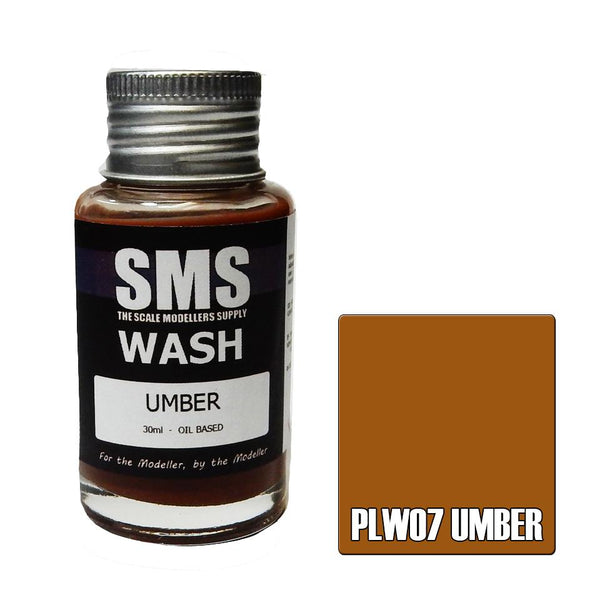 SMS Wash Umber Oil Based 30ml