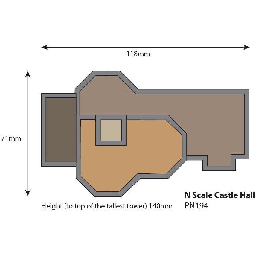 METCALFE N Castle Hall