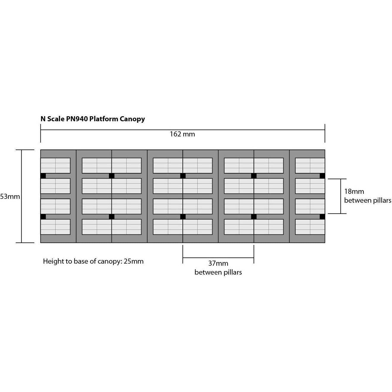 METCALFE N Platform Canopy