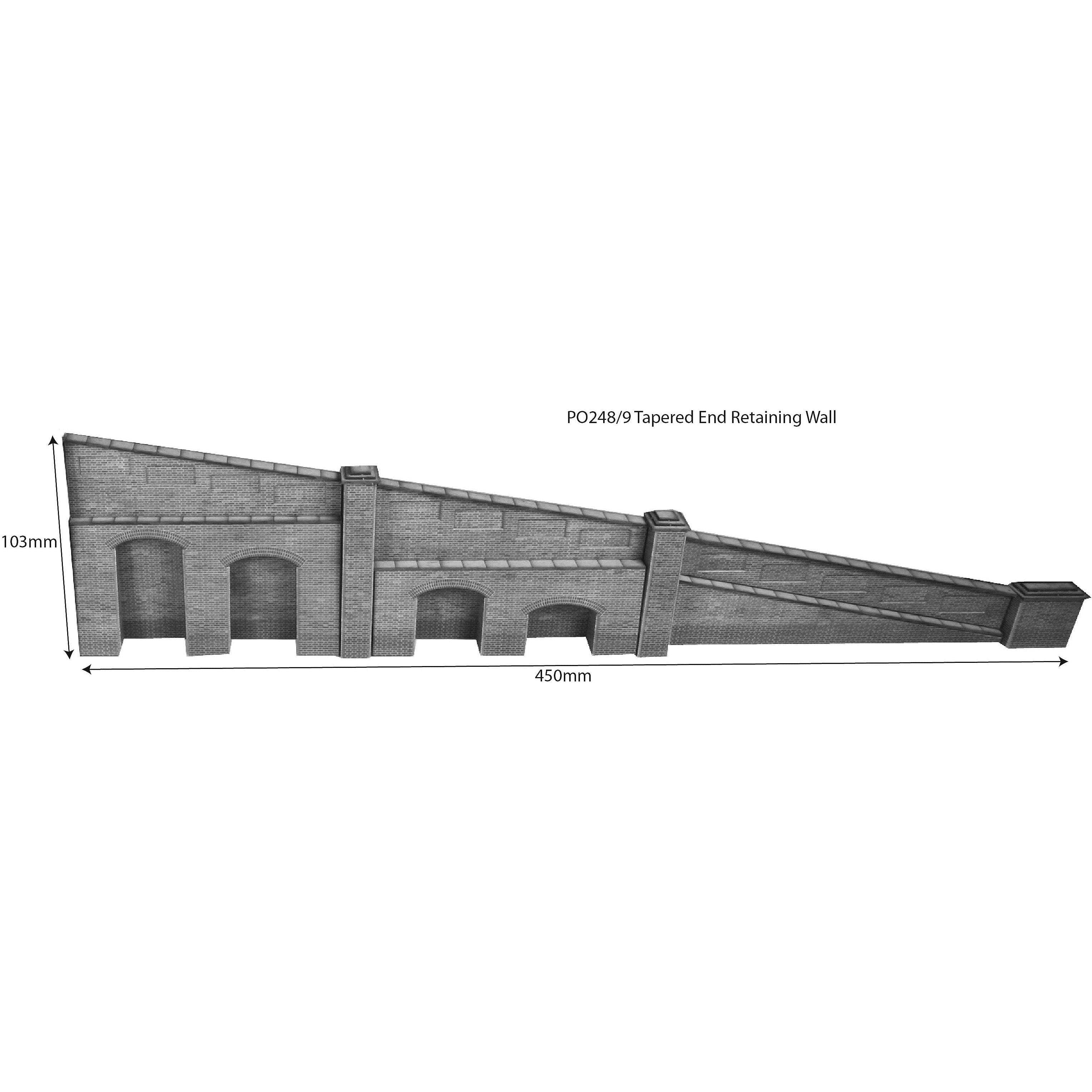 METCALFE OO/HO Tapered Retaining Wall Stone