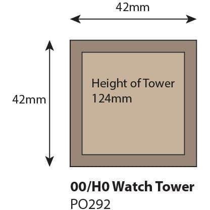 METCALFE OO/HO Watch Tower