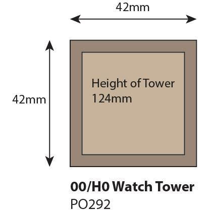 METCALFE OO/HO Watch Tower