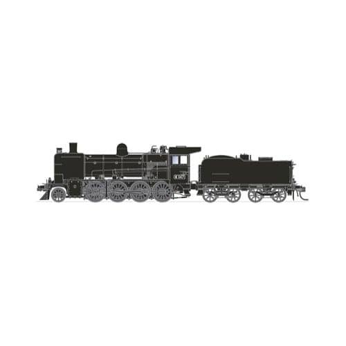 PHOENIX REPRODUCTIONS HO Victorian Railways K Class K147 Spoked Wheels, Welded Tender DCC Sound