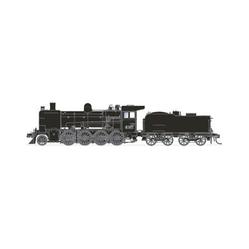 PHOENIX REPRODUCTIONS HO Victorian Railways K Class K147 Spoked Wheels, Welded Tender