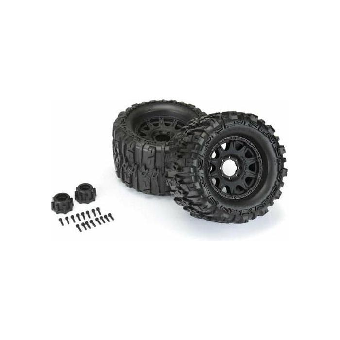 PROLINE Trencher HP 3.8in Belted Tyres Mounted on Raid 8x32