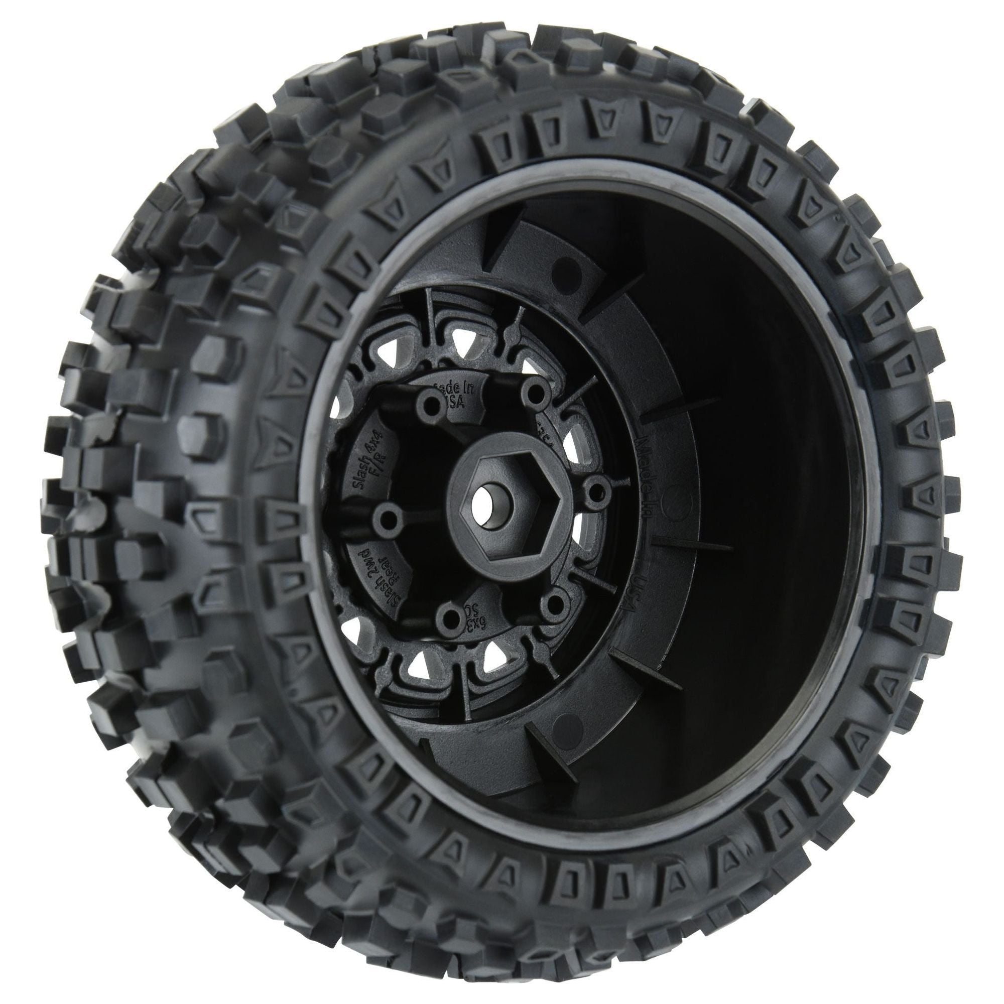 PROLINE Badlands SC Tyres Mounted on Raid 6x30 Wheels, Slas