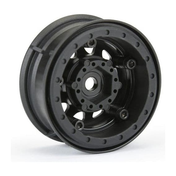 PROLINE Keystone 1.55in Black Rock Crawler Wheels, F/R, PR2