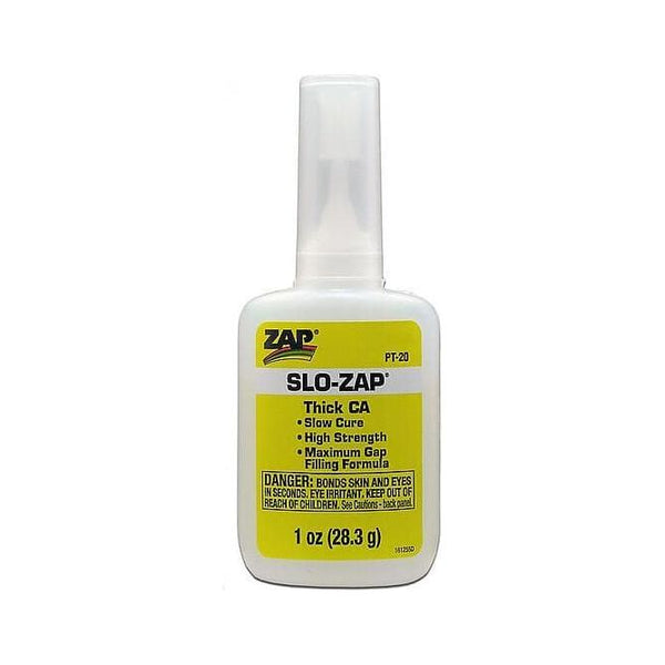 ZAP 1oz Yellow Slo-Zap Thick CA