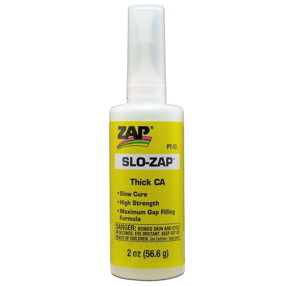 ZAP PT-33 2oz. Yellow Slo-Zap CA