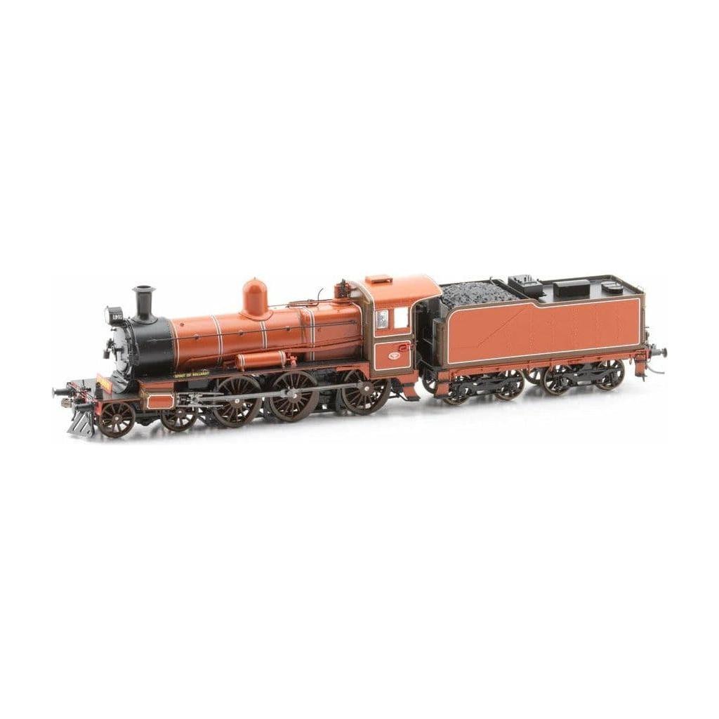 PHOENIX REPRODUCTIONS HO D3 639 Generator on Footplate, Plate Cow Catcher with Staff Exchanger Canadian Red - DCC Sound