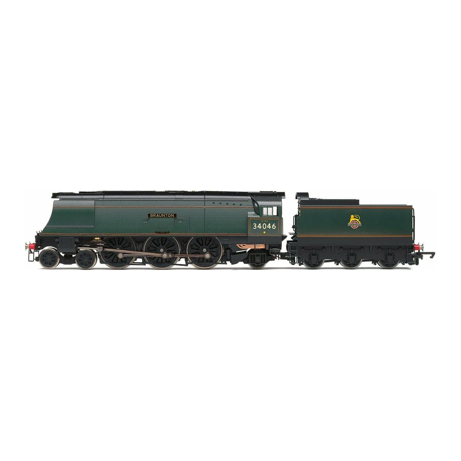 HORNBY OO BR, West Country Class, 4-6-2, 34046 'Braunton' - Era 4