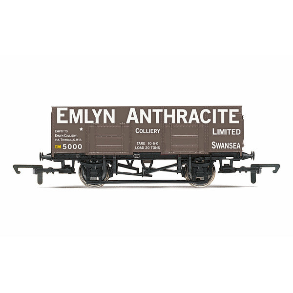 HORNBY OO 21T Coal Wagon, Emlyn Anthracite - Era 3
