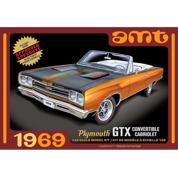 AMT 1/25 1969 Plymouth GTX Convertable 2T