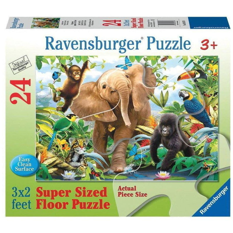 RAVENSBURGER Jungle Juniors SuperSize Puzzle 24pce