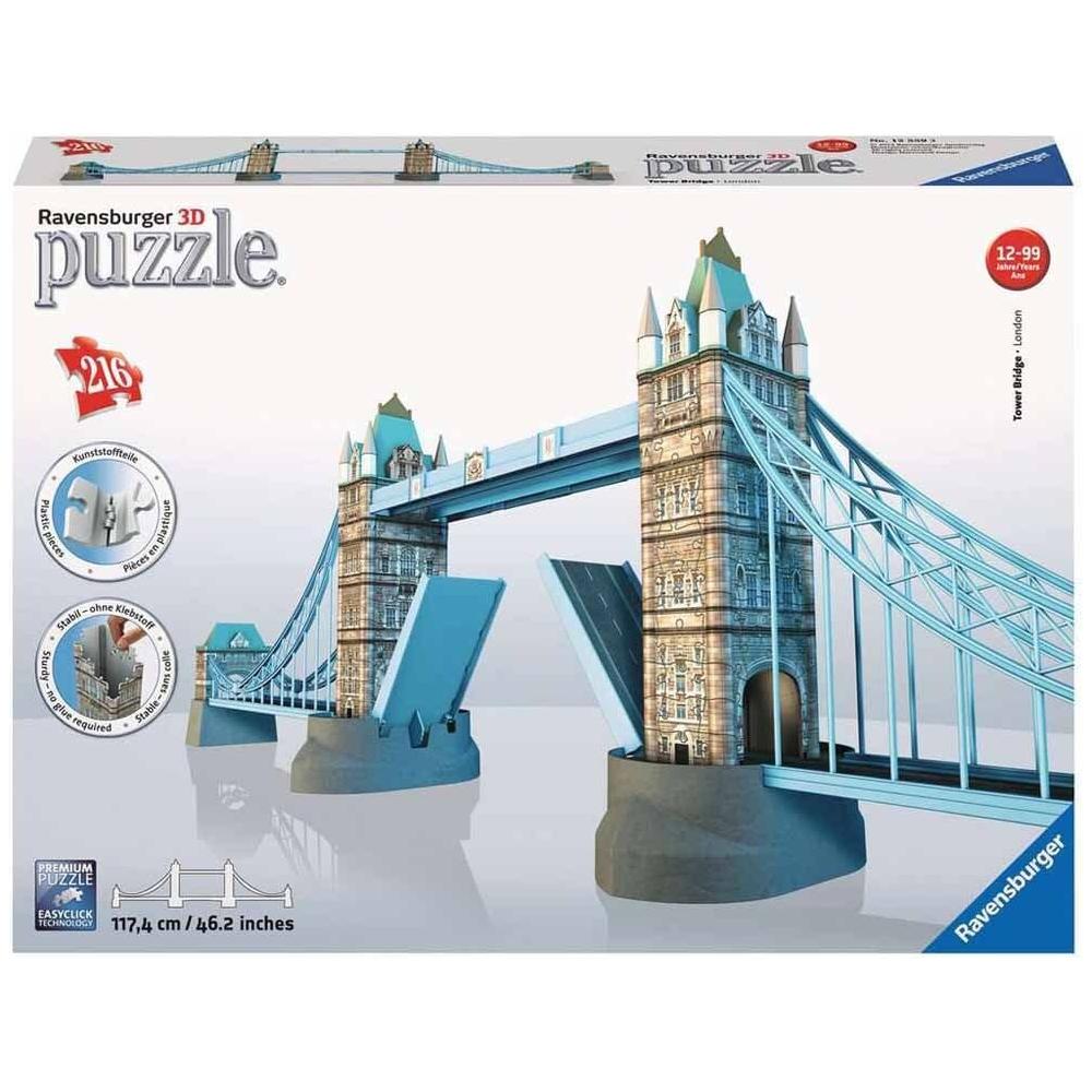 RAVENSBURGER Tower Bridge 3D Puzzle 216pc