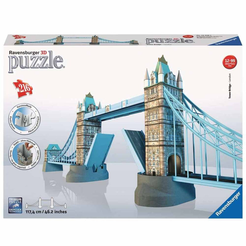 RAVENSBURGER Tower Bridge 3D Puzzle 216pc