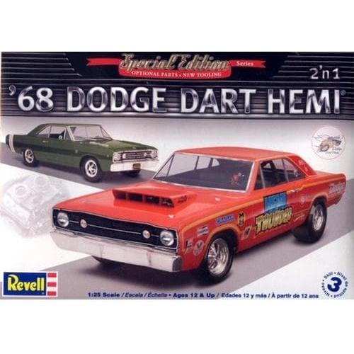 REVELL 1/25 '68 Dodge Dart Hemi  2 'n 1