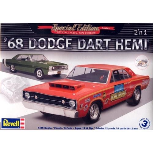 REVELL 1/25 '68 Dodge Dart Hemi  2 'n 1