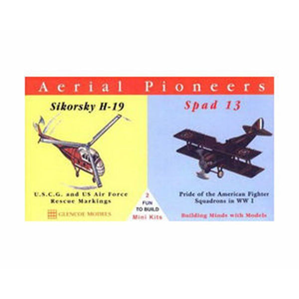 GLENCOE 1/110 Aerial Pioneers Spad/H-19