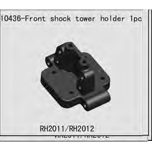 RIVER HOBBY VRX Front Shock Tower Holder