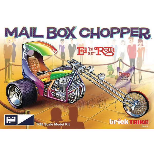 MPC 1/25 Ed Roth Mail Box Clipper (Trick Trike Series) Moto