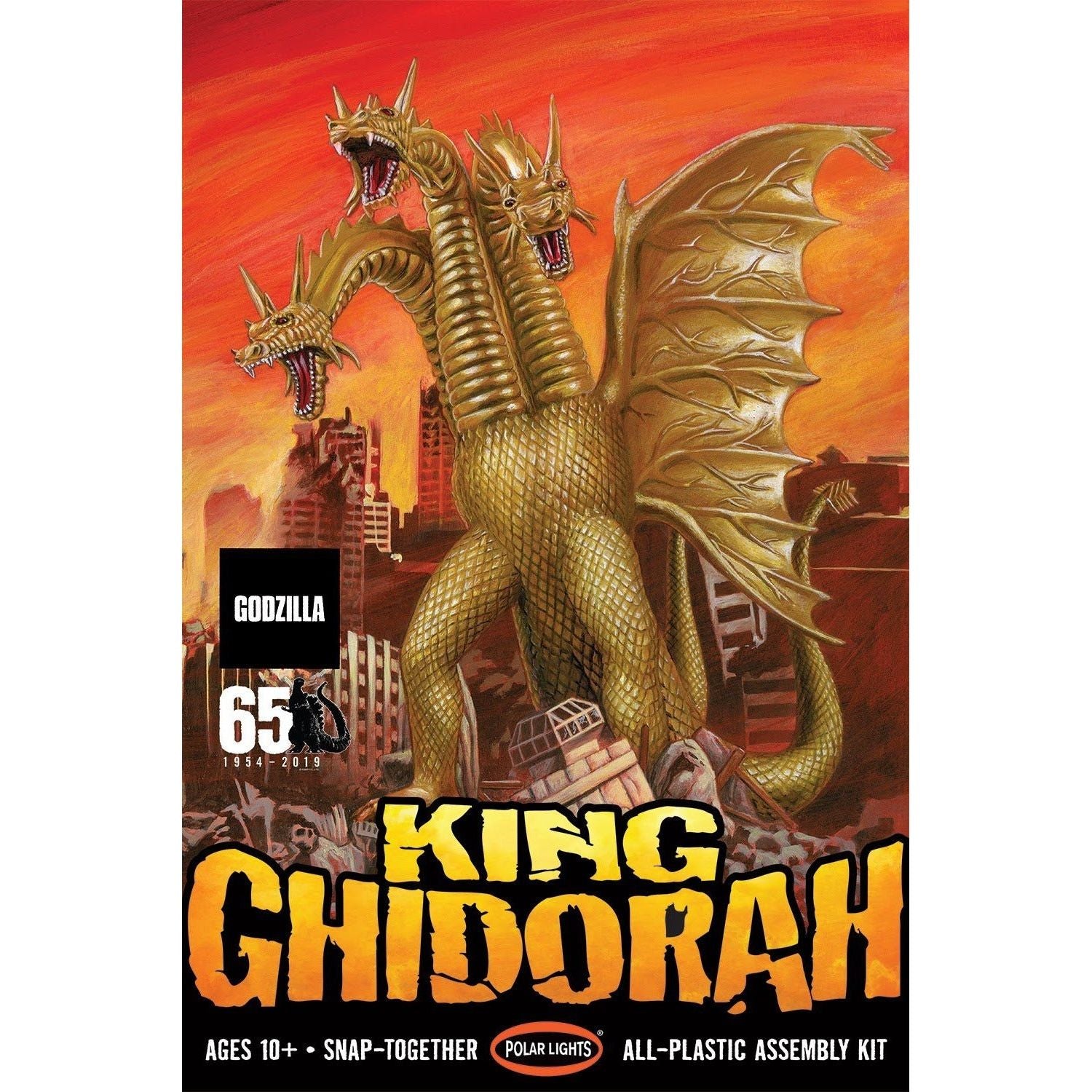 Polar Lights 1/350 King Ghidorah (Snap) Plastic Model Kit