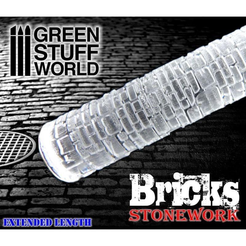 GREEN STUFF WORLD Rolling Pin Bricks