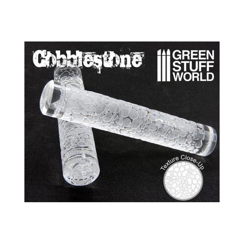 GREEN STUFF WORLD Rolling Pin Cobblestone