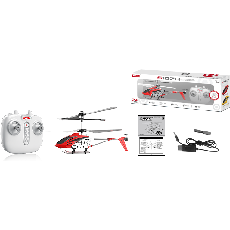 SYMA Helicopter 3ch 2.4GHz Altitude Hold Function