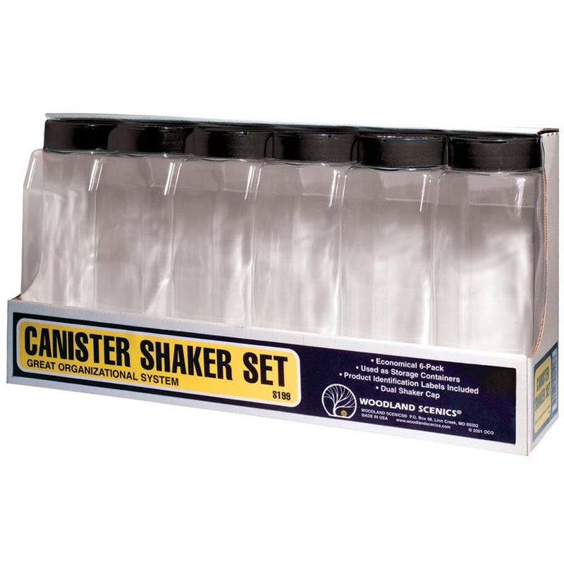 WOODLAND SCENICS Canister Shaker Set