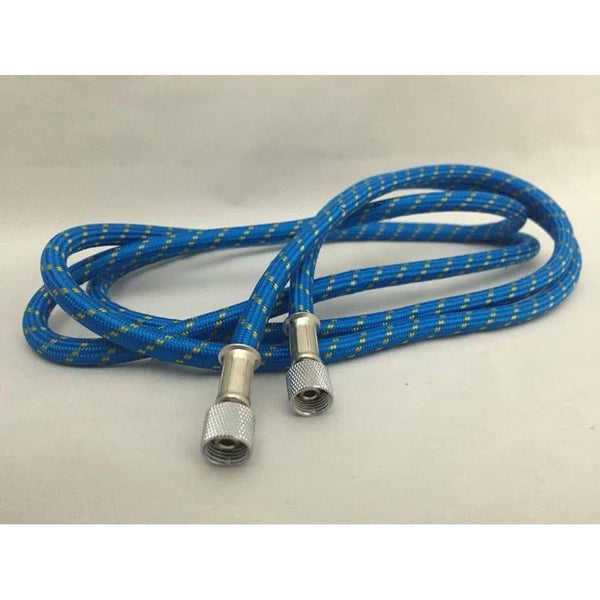 SIGNATURE Braided Hose Blue - 1/8" Female <-> 1/8" Female