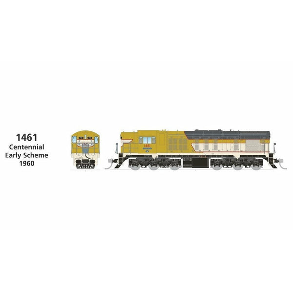 SDS MODELS HO QR 1460 Class Locomotive #1461 Centennial Early Scheme 1960 DCC Sound