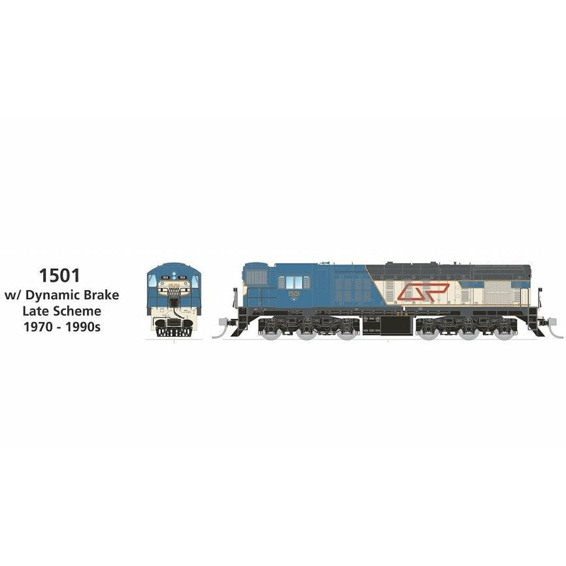 SDS MODELS HO QR 1460 Class Locomotive