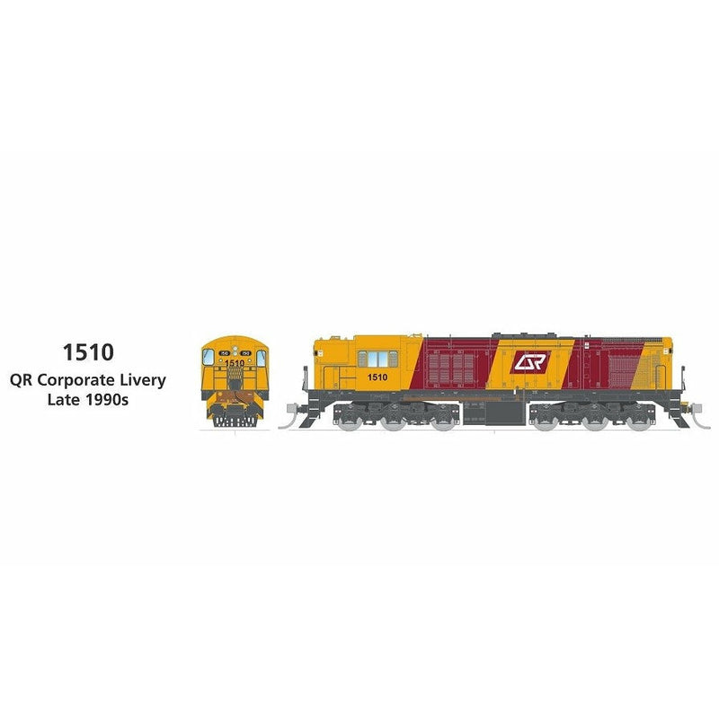 SDS MODELS HO QR 1502 Class Locomotive