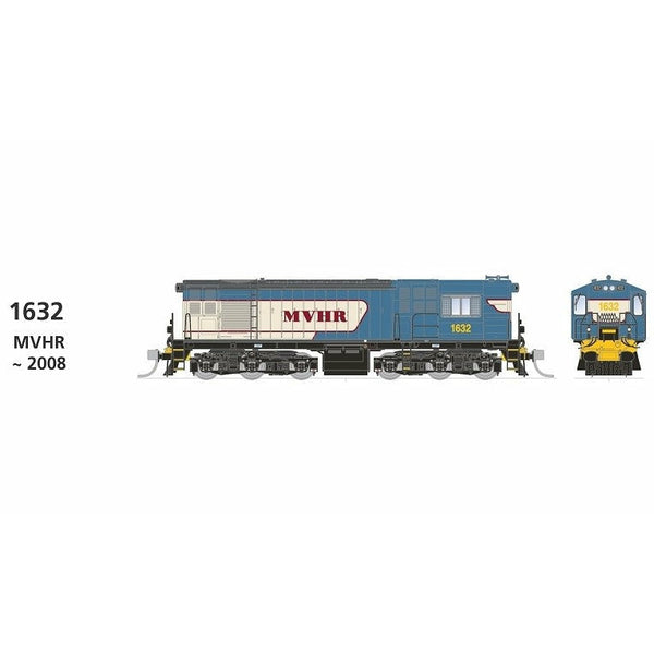 SDS MODELS HO QR 1620 Class Locomotive #1632 MVHR - 2008 DCC Sound