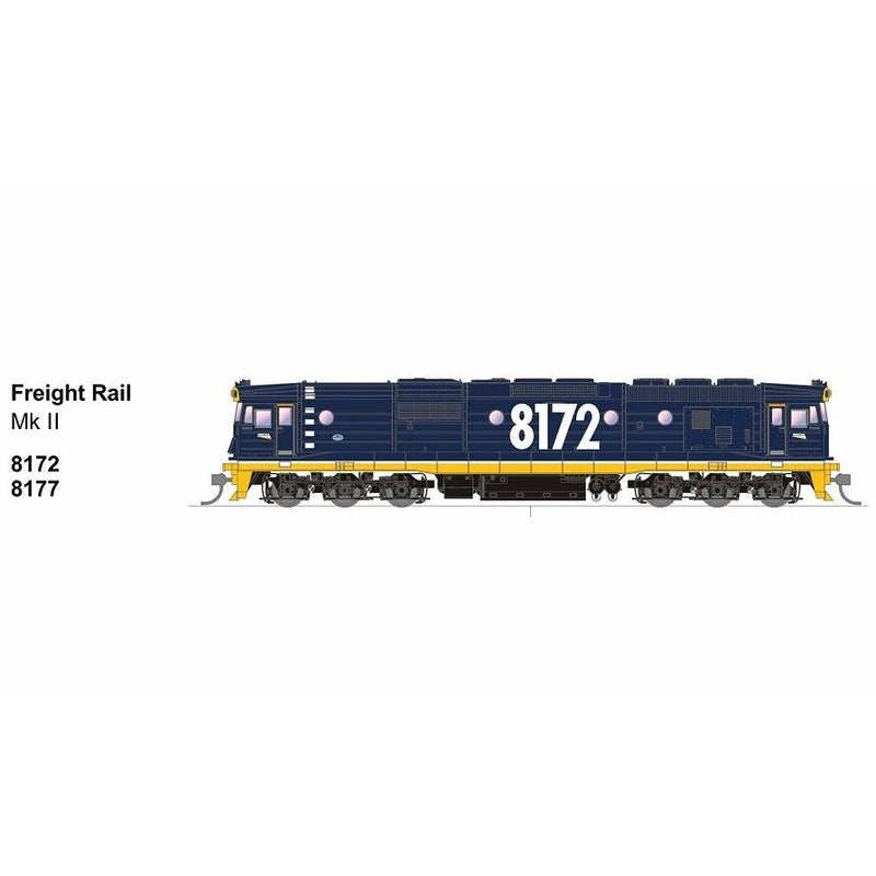 SDS MODELS HO 81 Class Freight Rail Mk II 8172 DCC Sound
