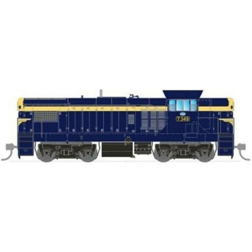 SDS MODELS HO T Class Series 2 High-Nose (T2) T349 VR Blue/Gold DCC Ready