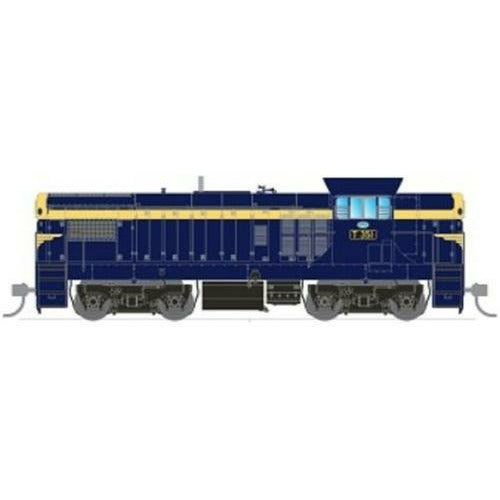 SDS MODELS HO T Class Series 2 High-Nose (T2) T351 VR Blue/Gold DCC Sound Fitted