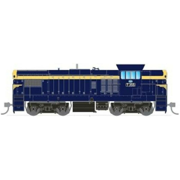 SDS MODELS HO T Class Series 2 High-Nose (T2) T355 VR Blue/Gold DCC Ready