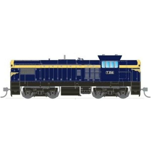SDS MODELS HO T Class Series 2 High-Nose (T2) T356 VR Blue/Gold DCC Ready