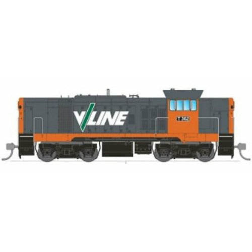 SDS MODELS HO T Class Series 3 High-Nose (T3) T362 V/Line Tangerine/Grey DCC Sound Fitted