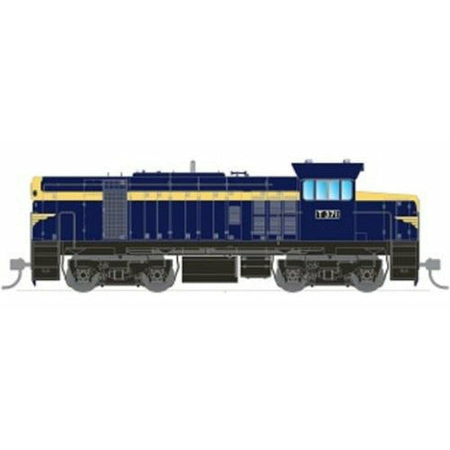 SDS MODELS HO T Class Series 4 Low-Nose (T4) T371 VR Blue/Gold DCC Sound Fitted