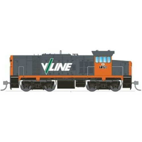 SDS MODELS HO T Class Series 4 Low-Nose (T4) T370 V/Line Tangerine/Grey DCC Ready