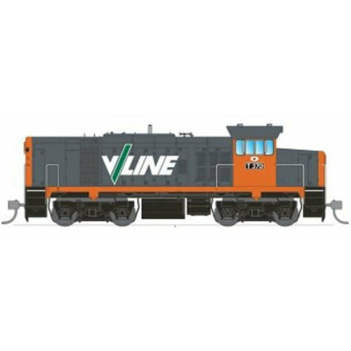 SDS MODELS HO T Class Series 4 Low-Nose (T4) T370 V/Line Tangerine/Grey DCC Sound Fitted