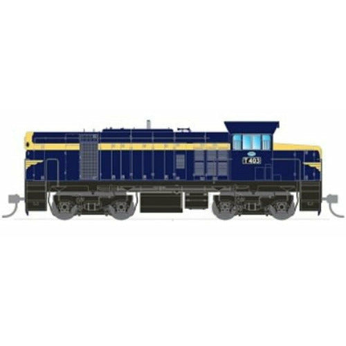 SDS MODELS HO T Class Series 5 Low-Nose (T5) T403 VR Blue/Gold DCC Sound Fitted