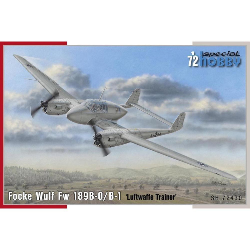 SPECIAL HOBBY 1/72 Focke Wulf Fw 189B-0/B-1 "Luftwaffe Trainer"