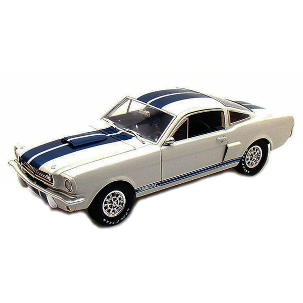 SHELBY 1/18 1965 GT350R Racing Shelby Mustang - White/Blue